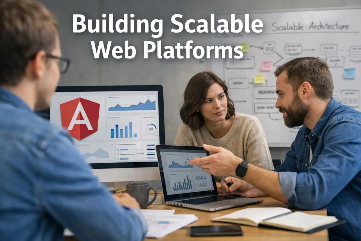 How Angular Helps Enterprises Build Scalable Digital Platforms